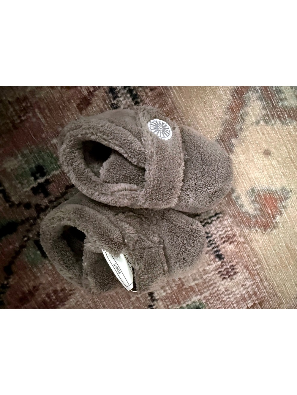 Baby UGG Bixbee booties gray  size 2/3 grandma kids toddler